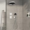 Hansgrohe ShowerSelect Comfort E, termostat ascuns pentru 1 aparat și gura suplimentară, alb mat, HAN-15575700
