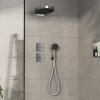 Hansgrohe ShowerSelect Comfort E, termostat ascuns pentru 1 aparat și gura suplimentară, crom, HAN-15575000