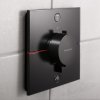 Hansgrohe ShowerSelect Comfort E, termostat ascuns pentru 2 aparate cu EN1717, negru mat, HAN-15578670