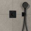 Hansgrohe ShowerSelect Comfort E, termostat ascuns pentru 2 aparate cu EN1717, negru mat, HAN-15578670