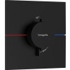 Hansgrohe ShowerSelect Comfort E, termostat ascuns, negru mat, HAN-15574670