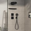 Hansgrohe ShowerSelect Comfort E, termostat ascuns, negru mat, HAN-15574670