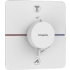 Hansgrohe ShowerSelect Comfort Q, termostat ascuns pentru 2 aparate, alb mat, HAN-15583700