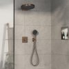 Hansgrohe ShowerSelect Comfort Q, termostat ascuns pentru 2 aparate, bronz periat, HAN-15583140