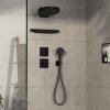 Hansgrohe ShowerSelect Comfort Q, termostat ascuns, negru mat, HAN-15588670
