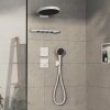 Hansgrohe ShowerSelect Comfort Q, supapă ascunsă pentru 3 aparate, alb mat, HAN-15587700