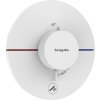 Hansgrohe ShowerSelect Comfort S, termostat ascuns pentru 1 aparat și gura suplimentară, alb mat, HAN-15562700