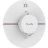 Hansgrohe ShowerSelect Comfort S, termostat ascuns pentru 1 aparat, alb mat, HAN-15553700