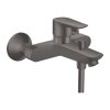 Hansgrohe Talis E, baterie de baie de perete, crom negru periat, HAN-71740340