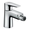 Hansgrohe Talis E, baterie bideu cu manetă cu garnitură de apăsare, crom, HAN-71721000