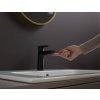 Hansgrohe Talis E, baterie lavoar cu manetă 110 CoolStart cu set de scurgere cu tragere, negru mat, HAN-71713670