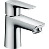Hansgrohe Talis E, baterie lavoar cu manetă 80 CoolStart, fără garnitură, crom, HAN-71704000