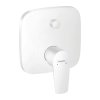 Hansgrohe Talis E, baterie de baie cu manetă ascunsă, cu combinație de siguranță încorporată conform EN1717, alb mat, HAN-71474700