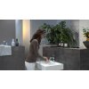 Hansgrohe Talis E, baterie lavoar 110 cu set de scurgere cu tragere, crom, HAN-71710000
