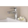 Hansgrohe Talis E, baterie lavoar 80 cu set de scurgere cu tragere, crom, HAN-71700000