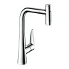Hansgrohe Talis Select M51, baterie de bucătărie cu pârghie 300, duș extensibil, crom, HAN-72823000