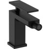 Hansgrohe Tecturis E, baterie pentru bideu cu set de scurgere cu tija de tragere, negru mat, HAN-73200670