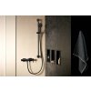 Hansgrohe Tecturis E, baterie duș cu manetă, negru mat, HAN-73620670