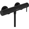 Hansgrohe Tecturis S, baterie de duș cu manetă de perete, negru mat, HAN-73622670