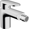 Hansgrohe Vernis Blend, baterie de bideu de sine stătătoare cu set de scurgere din metal, crom, HAN-71218000