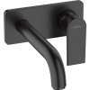 Hansgrohe Vernis Shape, robinet pentru lavoar ascuns, EcoSmart, negru mat, HAN-71578670