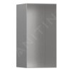 Hansgrohe XtraStoris Minimalistic, nișă de perete, 300x150x140 mm, oțel inoxidabil periat, HAN-56076800