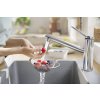 Hansgrohe Zesis M33, baterie de bucătărie cu pârghie 150, CoolStart, EcoSmart, 1jet, crom, HAN-74813000