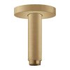 Hansgrohe, intrare în tavan S 100 mm, bronz periat, HAN-27393140