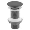 Isvea, Iesire chiuveta 5/4" click-clack, capac ceramic, grosime 20-70 mm, antracit, 38TP0162I