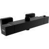 Baterie termostatica Mexen CUBE cu racord superior 3/4" pentru coloana semiluna, negru, 77250-70