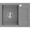 Mexen Enzo - chiuveta granit 57,6x46,5cm, 1 camera, gri, 6506571005-71
