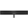 Canal de duș Mexen plat din oțel inoxidabil 50 cm, model M13 (2 în 1), negru, 1710050-15