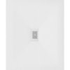 Mexen Hugo, cadă de duș dreptunghiulară SMC 110 x 100 cm, alb, capac alb, 42101011-W
