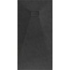 Mexen Hugo, cadă de duș dreptunghiulară SMC 170 x 90 cm, negru mat, 42709017