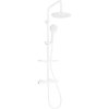Set de duș Mexen KT05 cu robinet termostatic Kai, alb 771500593-20