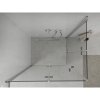Mexen Lima DUO cabina de dus 80x70 cm, transparent, crom, 856-080-070-02-00