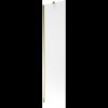 Mexen Next, paravan de baie 1 aripă 50 x 150 cm, aripă fixă, sticlă mată 6 mm, profil auriu, 895-050-000-00-30-50