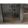Mexen OMEGA usa de dus culisanta cu deschidere 130 cm, negru-transparent, 825-130-000-70-00