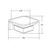 mexen asis mydelniczka chrom 7017639 00