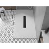 Mexen Toro, cadă de duș dreptunghiulară SMC 180 x 70 cm, alb, capac negru, 43107018-B
