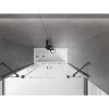 Mexen Velar Duo, paravan de baie glisant cu 2 aripi 140 x 150 cm, sticlă transparentă de 8 mm, profil grafit mat, 896-140-000-02-66