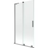 Mexen Velar L, paravan de baie glisant cu 2 aripi 100 x 150 cm, sticlă transparentă de 8 mm, grafit mat, 896-100-003-01-95