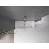 Mexen Velar, paravan de baie glisant cu 2 aripi 100 x 150 cm, sticlă transparentă de 8 mm, profil auriu mat, 896-100-000-01-55