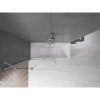 Mexen Velar, paravan de baie glisant cu 2 aripi 110 x 150 cm, sticlă transparentă de 8 mm, oțel periat, 896-110-000-01-97