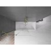 Mexen Velar, paravan de baie glisant cu 2 aripi 110 x 150 cm, sticlă transparentă de 8 mm, profil auriu mat, 896-110-000-01-55