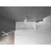 Mexen Velar, paravan de baie glisant cu 2 aripi 120 x 150 cm, sticla transparenta 8 mm, profil alb, 896-120-000-01-20