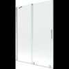 Mexen Velar, paravan de baie glisant cu 2 aripi 130 x 150 cm, sticlă transparentă de 8 mm, profil cromat, 896-130-000-01-01