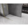 Mexen Velar, uşă glisantă în deschidere tip Walk-In 90 cm, sticlă transparentă de 8 mm, auriu mat, 871-090-000-03-55