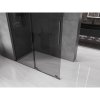 Mexen Velar, paravan de dus cu usa culisanta Walk-in 150 x 200 cm, sticla gri 8 mm, grafit lustruit, 871-150-000-43-66