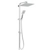 Novaservis, Set de dus pentru robinet de dus sau cada montat pe perete, SET033-0